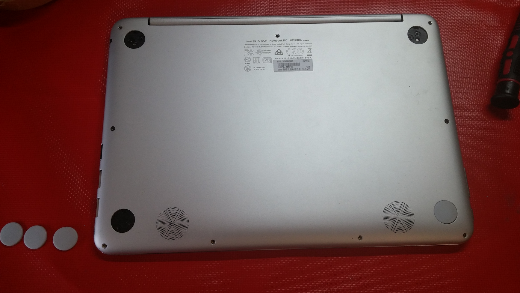 asus chromebook flip c100p