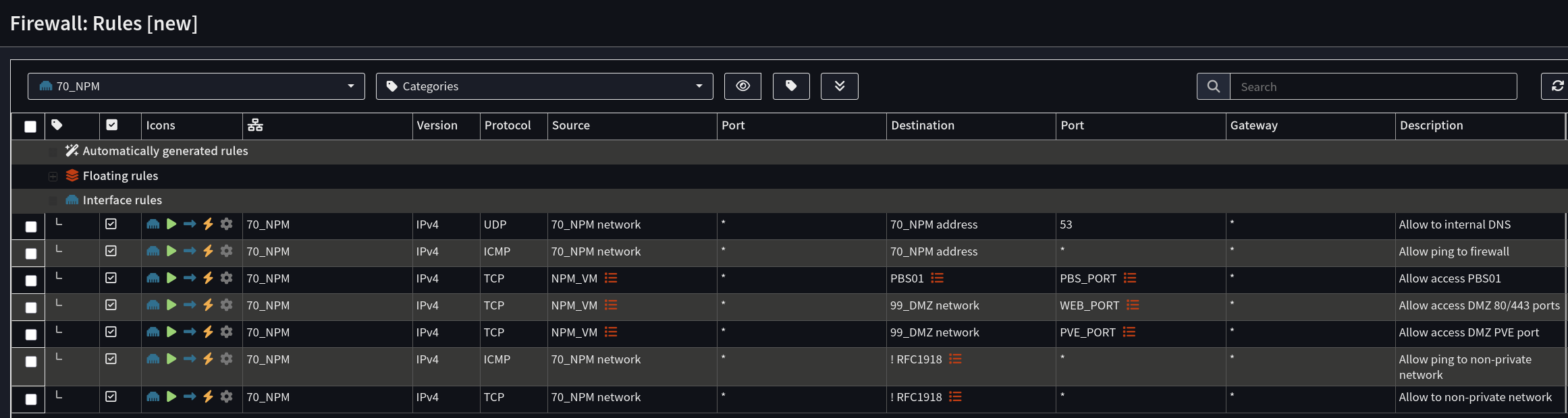 npm-vlan-rules